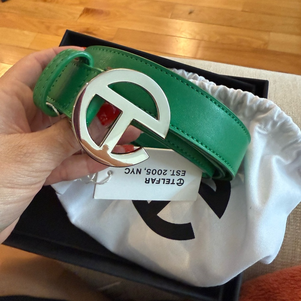 Telfar Black Box with White Logo